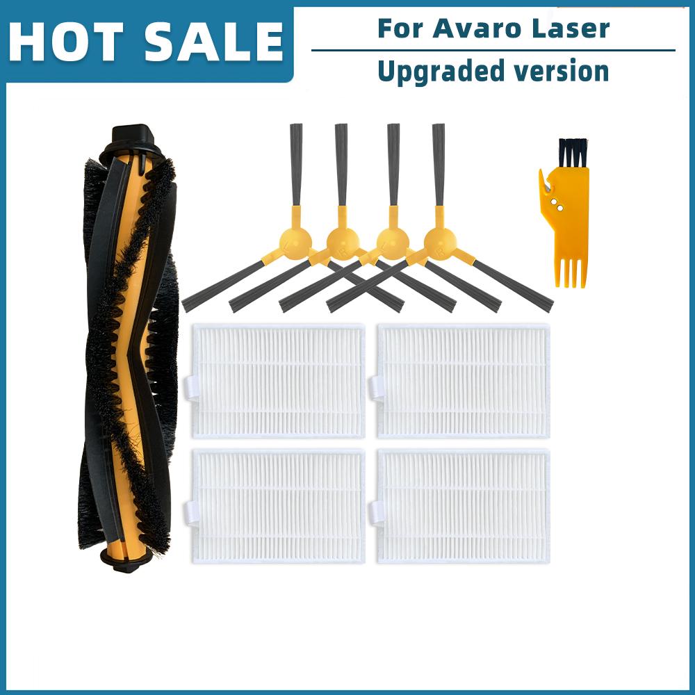 Replacement For Avaro Laser Robot Vacuum Cleaner Spare Parts Accessories Main Side Brush Hepa Filter Mop Rag Primary Filter