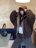 Women's 2025 Winter Double-Sided Velvet Snow Eagle Retro Cotton Parka Coat