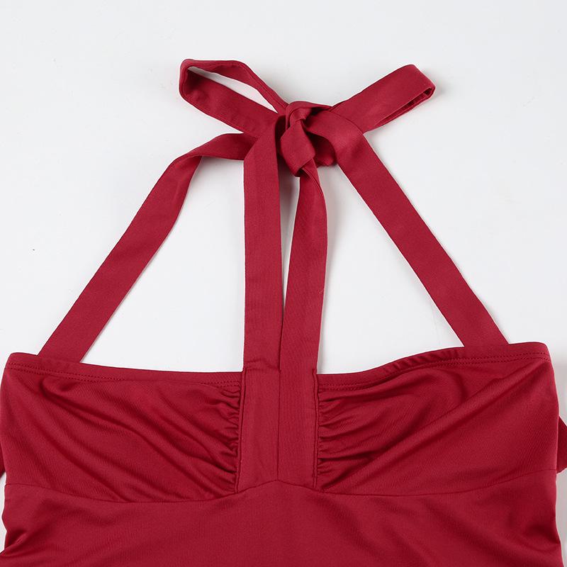 Damen Neckholder Neckholder Sexy Neckholder Abnehmen Altersreduzierung Weste Top