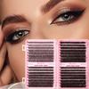Wispy Style 3D Faux Mink Lash 3D Volume DIY Lash Extension Kit Eye Makeup Tools  Personal Care