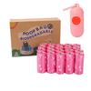 Scented Degradable Pet Waste Bags with Dispenser for Outdoor Use