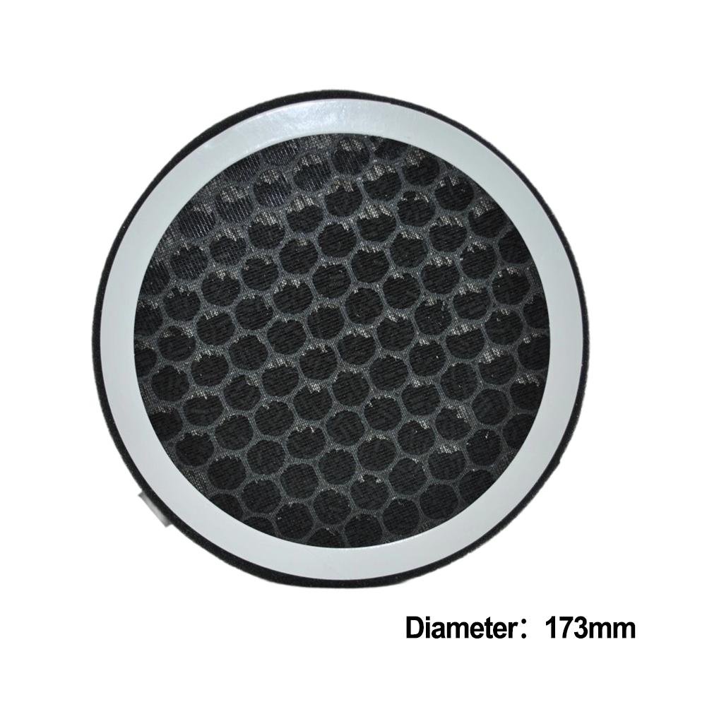 HEPA Activated Carbon Air Filter Screen for PVC Pipe Smoke and Dust Removal In Air Outlets and Exhaust Ventilation Systems
