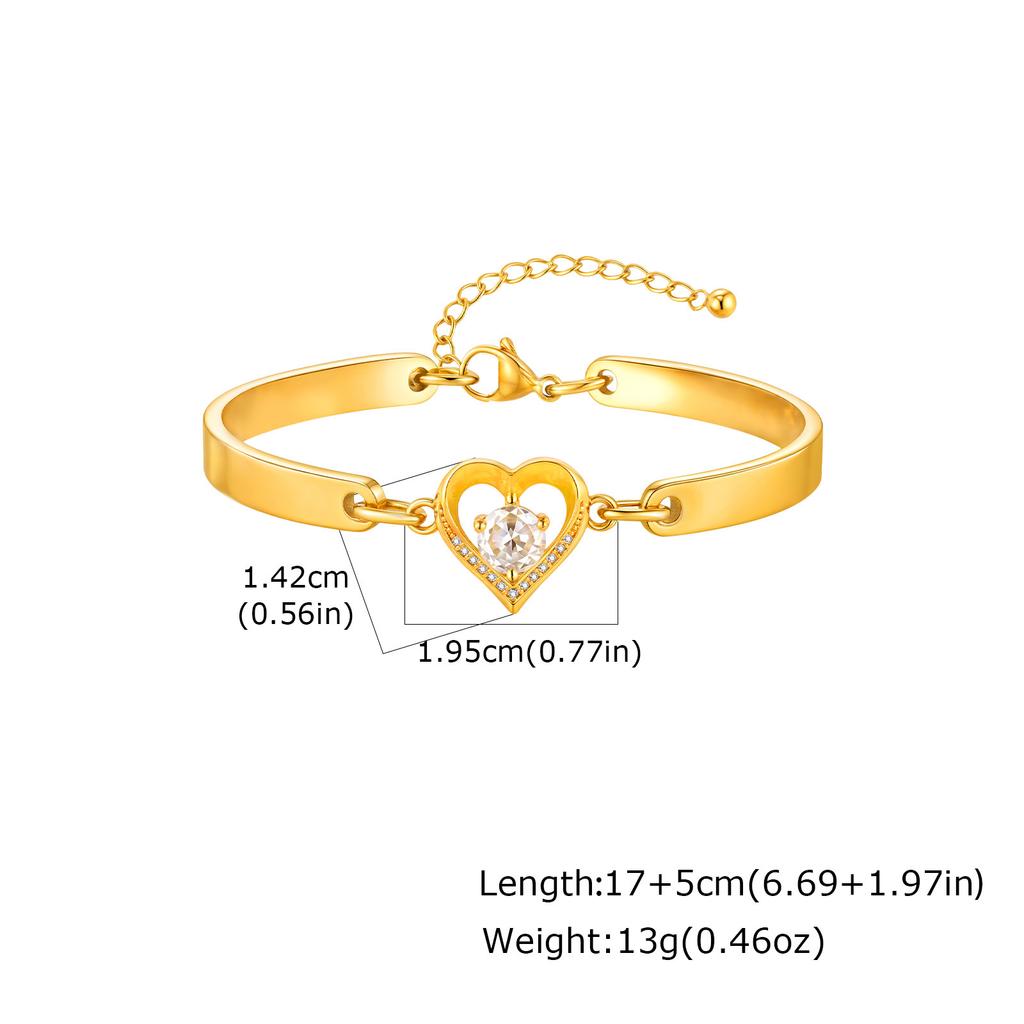 Women'S Eternal Heart Bracelet Creative Eternal Heart Bracelet B-715