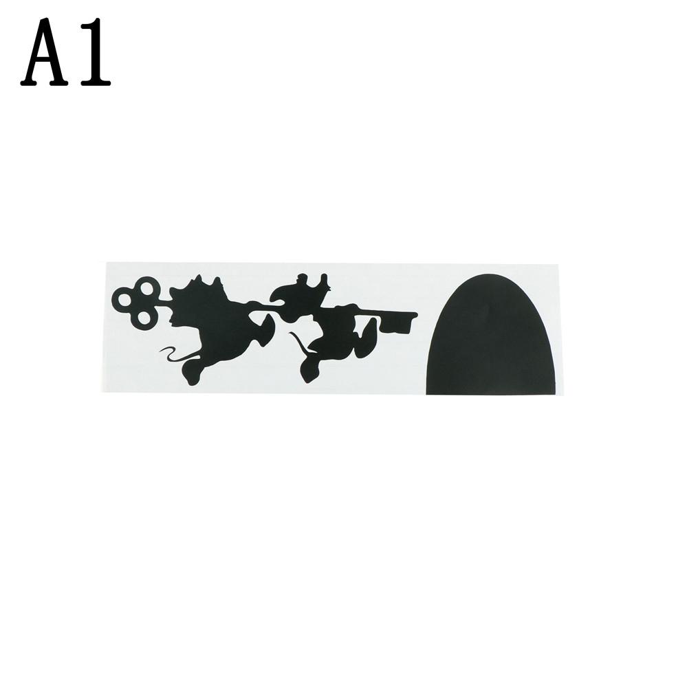 New Jaq and Gus Mouse House Vinyl wall sticker home decor Wall Decal Cinderella Mothers Day Jack and Gus cartoon car stickers Medium