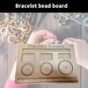 Wood Bead Sorting Tray Jewelry Designing Tool Wood Bead Organizer Board Wood Bead Board Jewelry Making Board for Jewelry