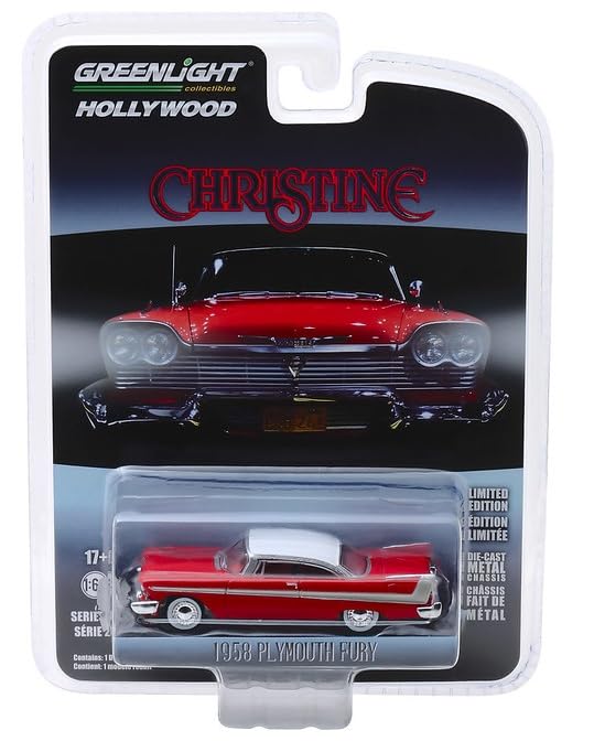 GreenLight Collectibles - 1:64 Christine (1983) - 1958 Plymouth Fury