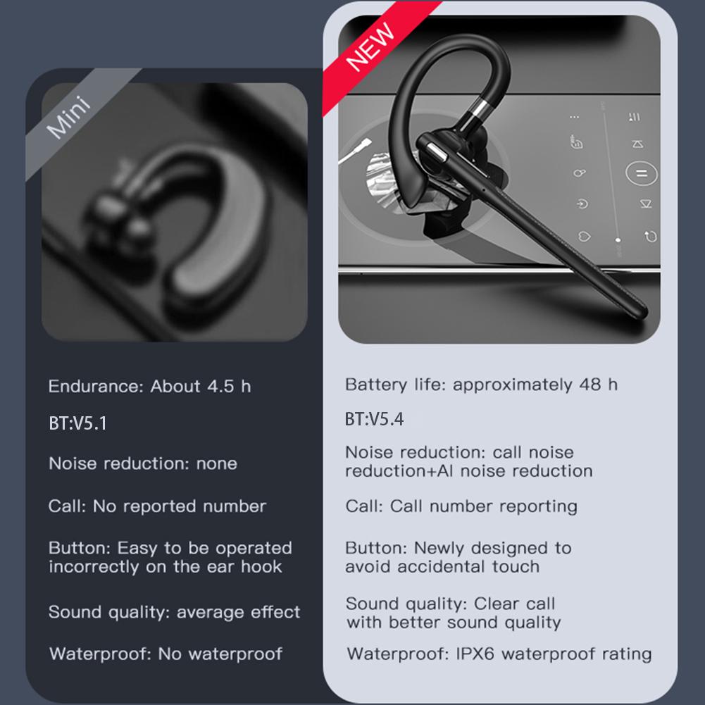 YYK-526 AI Translator Earbuds Real-Time Translators Headphones Bluetooth Language Translation Earbuds Noise Cancelling Earphones