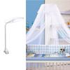 White Mosquito Net Stand Durable Canopy Holder Rack Mosquito Bar Frame  Home