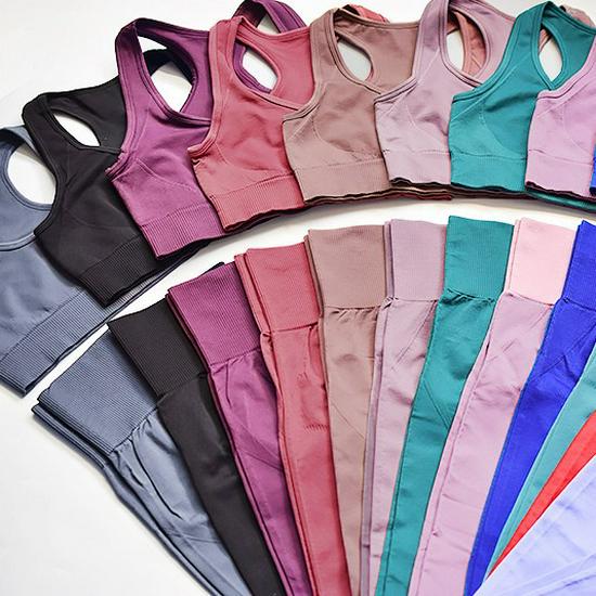 Women's Seamless Butt-Lifting Sports Vest & Yoga Set