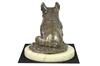 Französische Bulldogge, Frenchie II - Hundefigur, Hundesilhouette-Figur, Trophäe für die Art-Dog-Hundeausstellung
