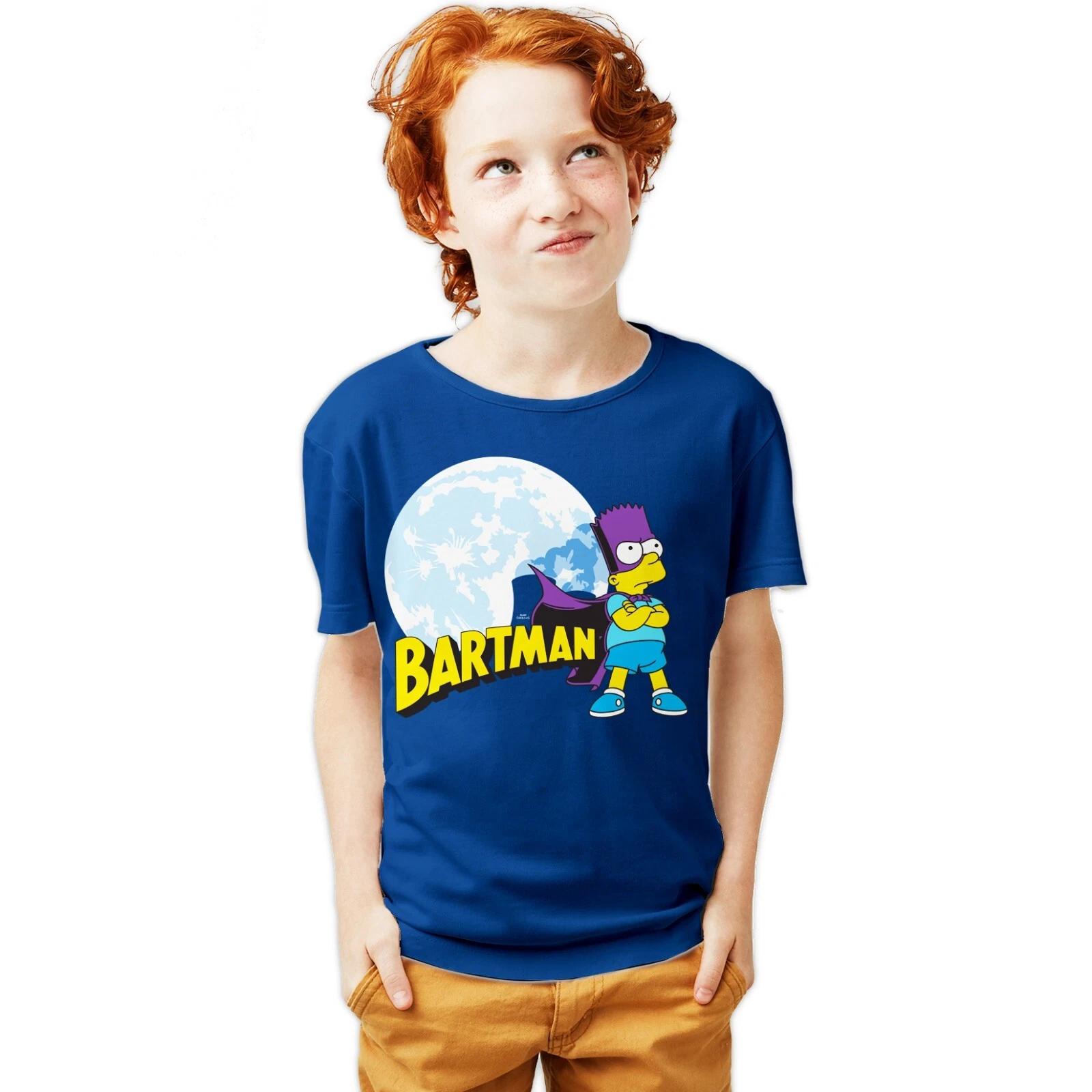 

The Simpsons Bartman Watcher Official Youth T-Shirt For 12-14 Years 130