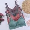 Women Fashion Wireless Seamless Nursing Bra Removable Pads Comfort Sleeping Maternity Bralette for Breastfeeding