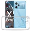 For Xiaomi Poco X5 Pro Case Silicone Soft Shockproof Transparent Cover For Poco X5 Clear Phone Case For Poco X5 Pro Funda Coque