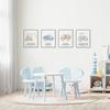 ETVISO Toddler Boy Room Decor Set of 4, Kids Wall Art pirational Bible Verse Wall Decor, Tool Car Poster for Baby Boys Kids Room Bedroom Playroom