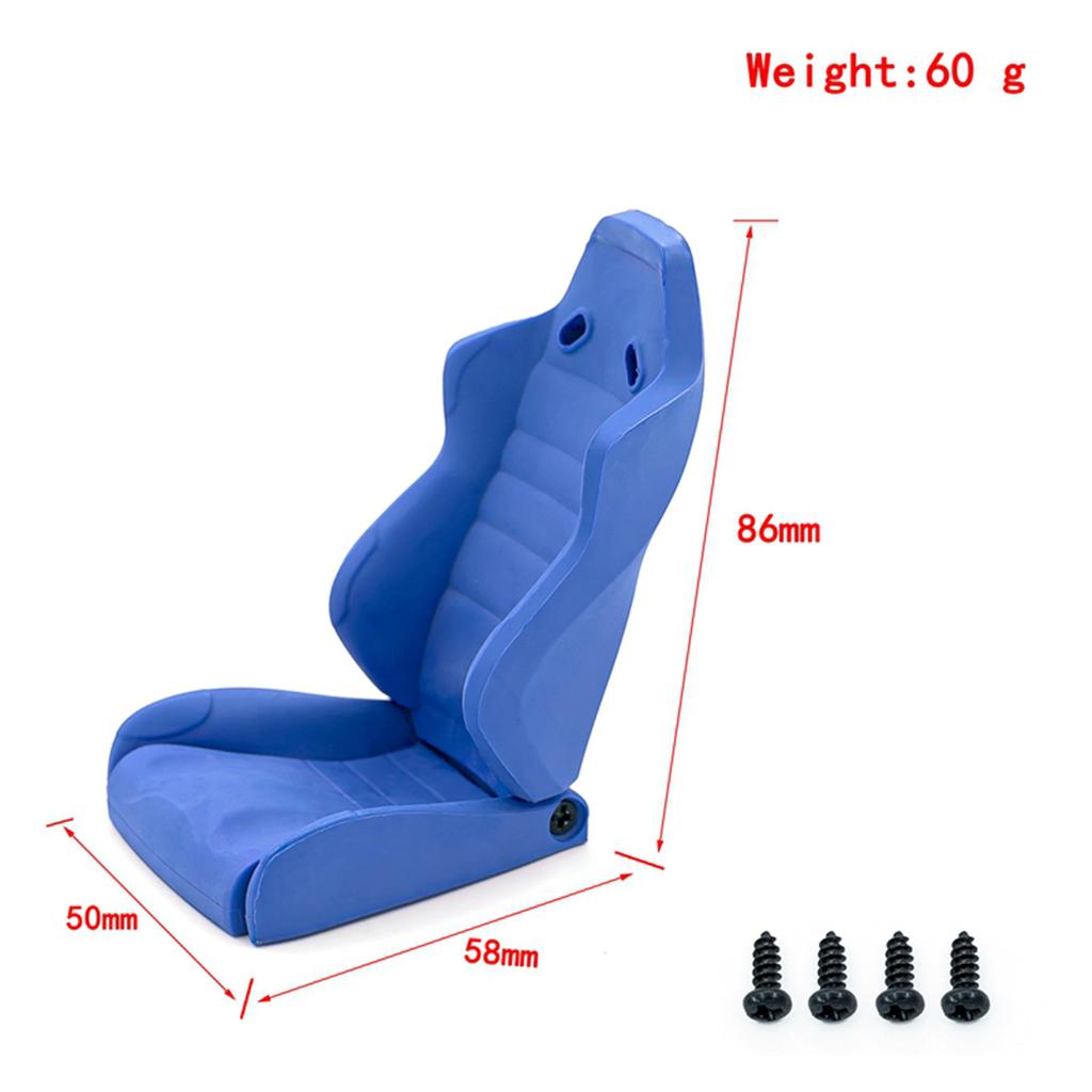 Assento do Motorista de Carro RC Decoração de Carro Substituição para 1 10 SCX10 III WRAITH RR10 TRAXXAS TRX4 Carro RC
