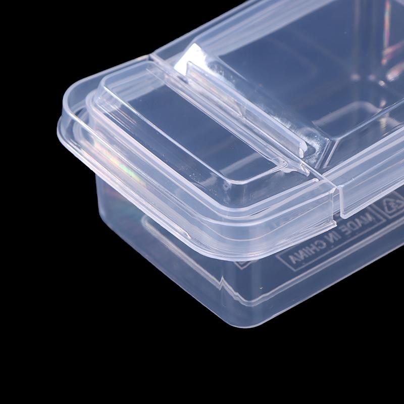 Ins Transparent Flip Cover Storage Box Large Capacity Dustproof Box Gukaka Card Organizing Multifunctional Box