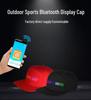 Bluetooth LED Light-Up Hat with English Display - Customizable Text Via Mobile App for Festivals and Performances