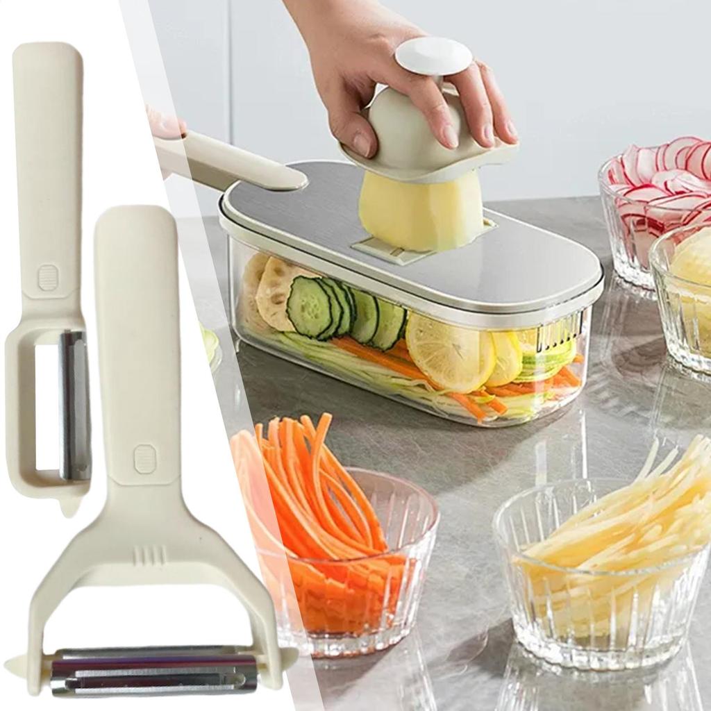 Kitchen Steel Vegetable Fruit Peeler Grater Food Presentation Hand Tool Veggie Processing Gadget for peeling sugarcane and bark