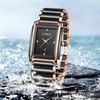LIGE Women's Watch TOP Luxury clock Fashion business Ceramic Strap Waterproof quartz ladies watches Casual montre femme+BOX