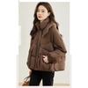 Winter Women's Small, Short, Thick and Loose Cotton Clothes, Fashionable and Warm Hooded Jacket