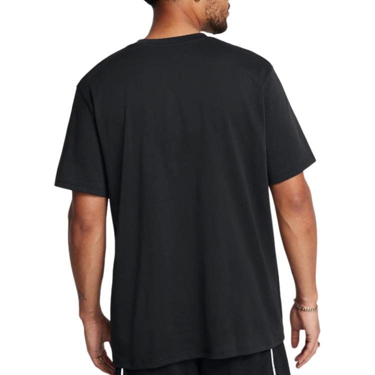 Under Armour Fire Ice High Weight Basketball Short Sleeve T-Shirt Men Tops Black 1387407-001
