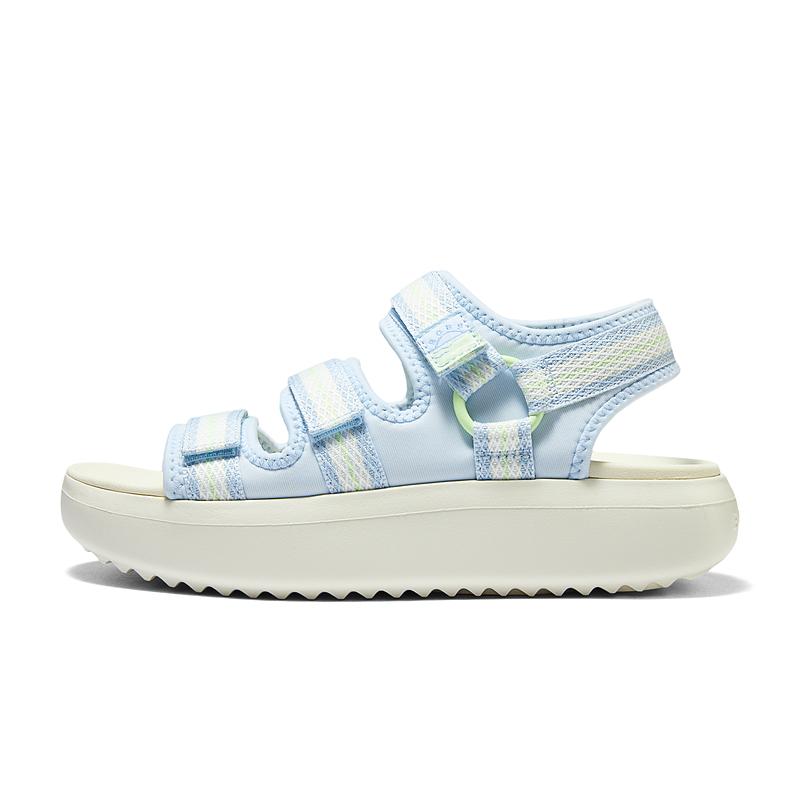 Skechers Bobs Comfortable Simple Versatile Beach Sandals Women sandals Light-Blue 114805-LBMT 35