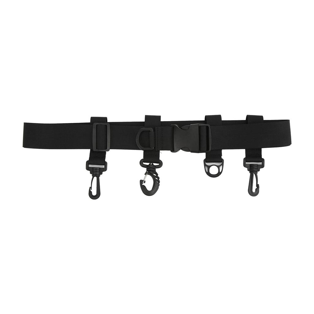 Buy Adjustable Fishing Belt Rod Holder Wading Waist Nylon Belt for
