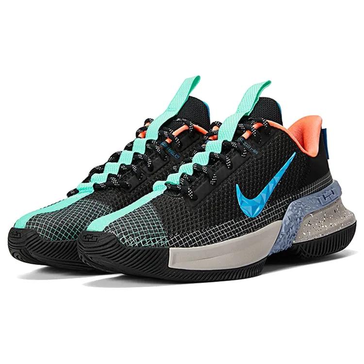 Nike LeBron Ambassador 13 'Black Green Glow' (Unisex) Black / Laser Blue / Green Glow Basketball Shoes CQ9329 004