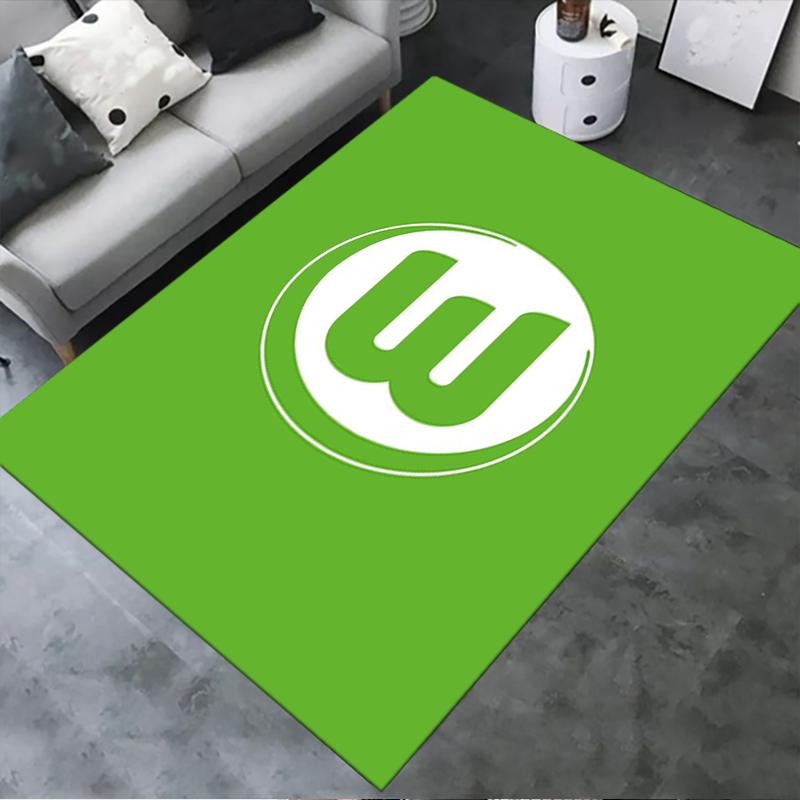 2025 New VfL Wolfsburg Carpet Rug for Living Room Bedroom Home Sofa Decoration,Kids play Non-slip Floor Mat100 40x60cm( 15x23in )