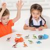 Totority Dinosaur Eggs, Set of 12, Tumble-Proof Toys with Dinosaur Figures, Easter Egg Prizes, Kids' Party Gifts, Educational Toys for Boys, Surprise