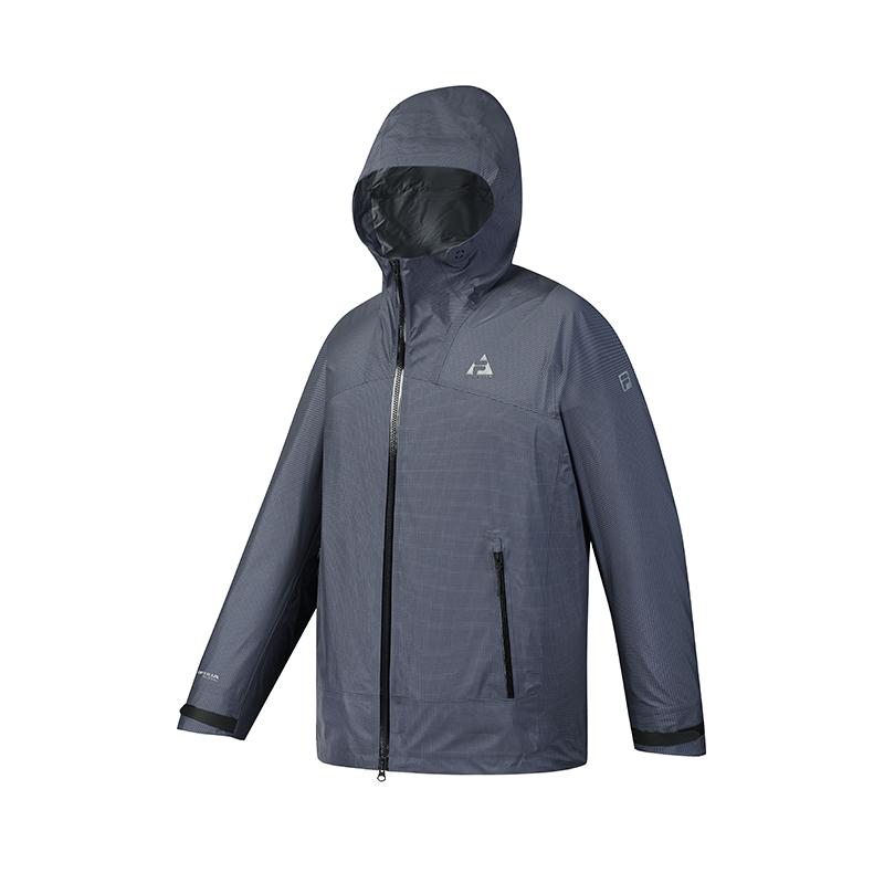 Fila Explore Simple Sports Outdoor Comfortable Hooded Woven Single Layer Waterproof Windproof Breathable Jacket Men Jackets A11M627707FDY