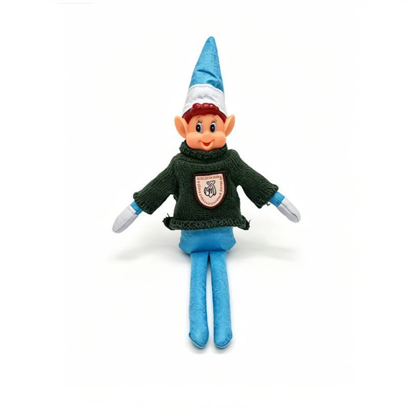 Elf The Shelf Christmas Elf Doll Decor Felt Figurine For Holiday Display