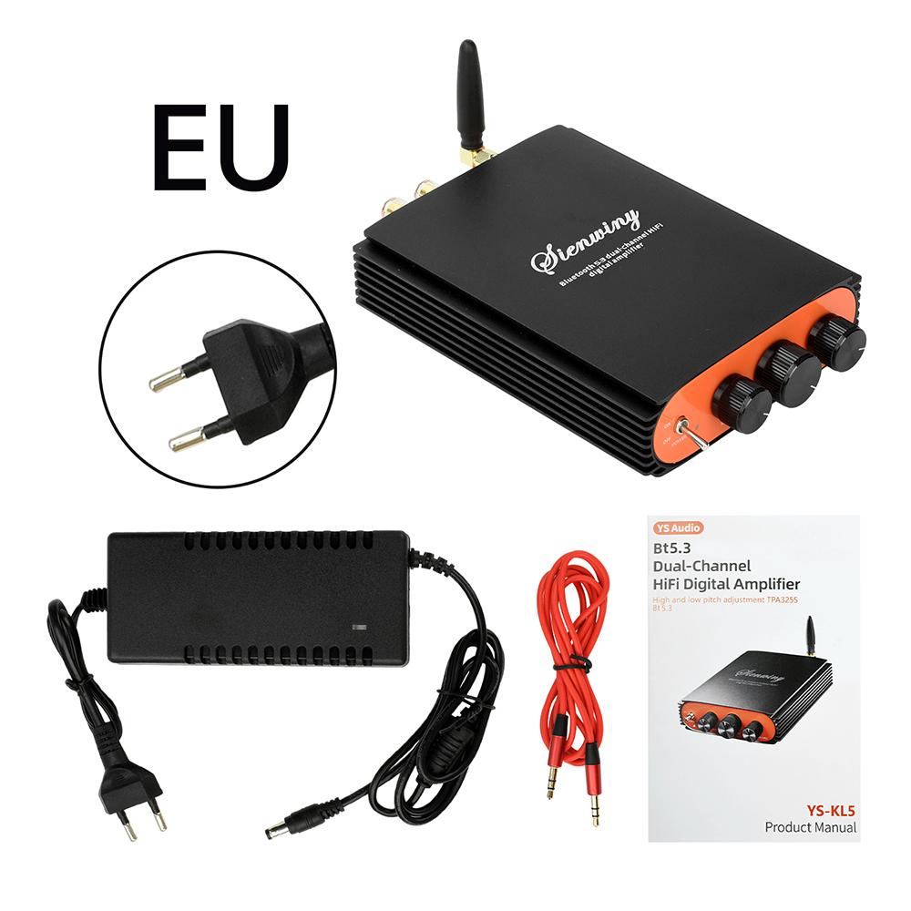 

TPA3255 Bluetooth Sound Power Amplifier Dual Channel 300W+300W Mini HiFi Stereo Class D Amp Bass Treble For Home Theater