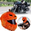 Halloween Pumpkin Motorcycle Helmet Cover Cartoon Christmas Santa Hat Motorcycle Helmet Cover Full Face Helmet Protective Cover