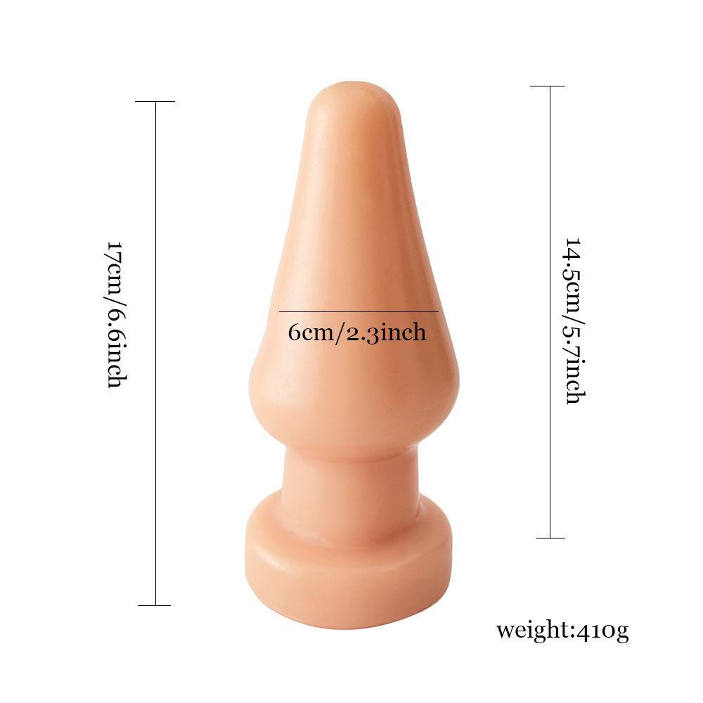 PVC Butt Plug for Men and Women - Anal Self-Stimulator and Dilator, SM Adult Product