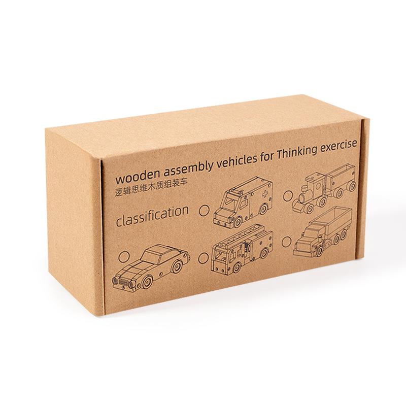 Children'S Wooden Disassembly Screws Assembly Toy Car Early Education Educational Vehicles Assembly Building Block Toys