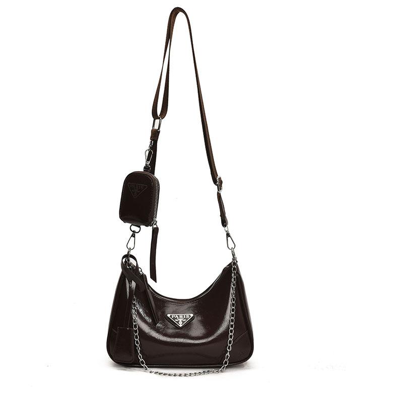 

Hot Sale Trend High Sense Personality Versatile Dumpling Bag Niche Fashion Versatile Temperament Oil Wax Leather Crossbody Bag