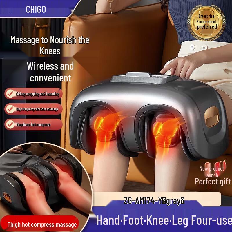 

CHIGO Foot and Leg Massager with Heat and Air Compression
