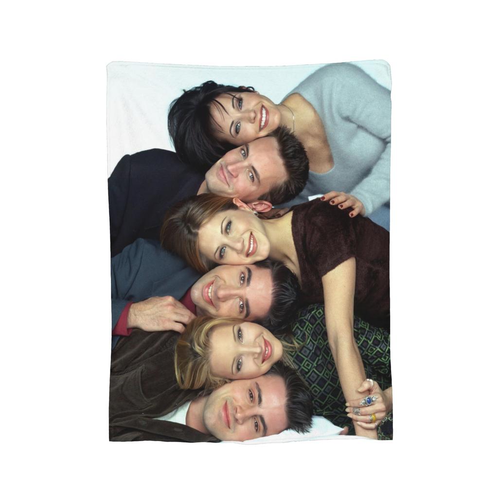 Friends Tv Show Blanket Fleece Autumn/Winter  Portable Super Soft Throw Blankets for Bedding Office Quilt