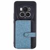 For Honor Magic6 Pro 5G Phone Case Adhesive Card Bag Color Matching with Kickstand