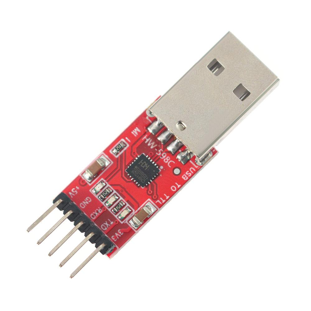 1PCS CP2102 USB TTL UART Module CH9102 for STC Download Cable PL2303 Super Brush Line Upgrade for Arduino