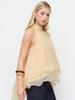 Women's Stylish Irregular Loose-Fit Top - Flattering, Lightly Mature Design