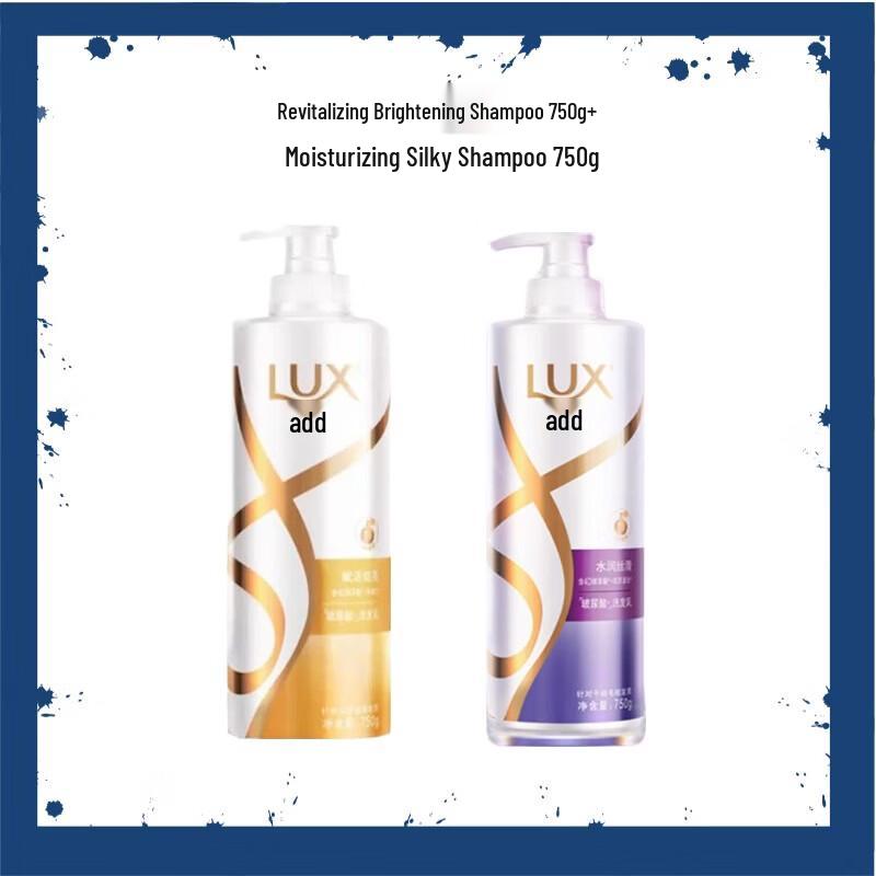 LUX Shampoo Duo Pack: Revitalizing & Hydrating