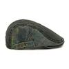 Vintage Beret Men's Denim Peaked Cap British Progressive Cap Paintwoman's Cap