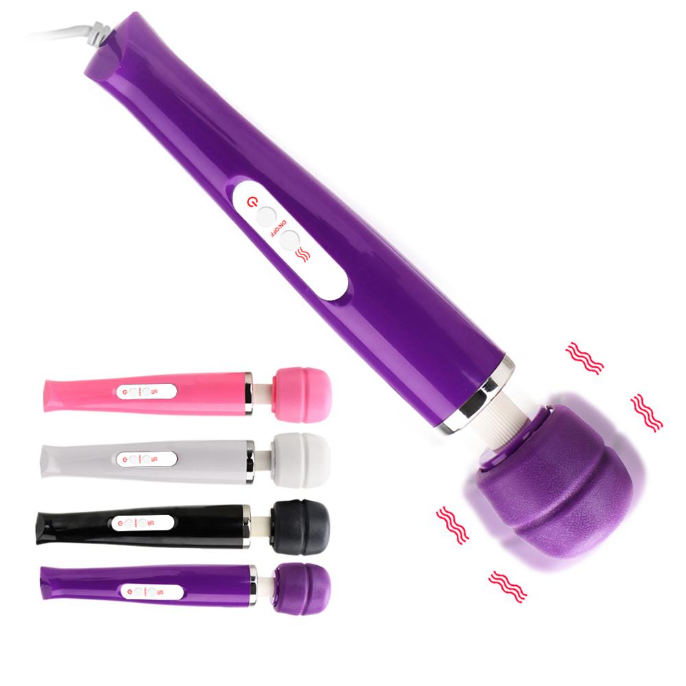 Breast Massager Sex Toys for Women 10 Speed Clit Stimulator Dildo Big Size Vibrator Magic Wand AV Stick