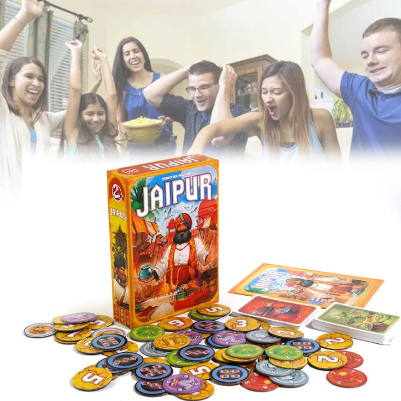 Entusiasmante Gioco di Carte Mercante Indiano di Jaipur Perfetto Per Riunioni di Famiglia e Attività Casalinghe