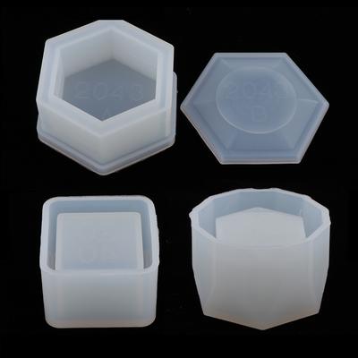 Stampo in silicone per vaso da fiori per gioielli in resina, ornamenti 8,5x3,4 cm