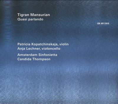 CD TIGRAN MANSURIAN - Quasi Parlando ECM2323,4810667 ECM Records, EC 2014 Germany Classical Used