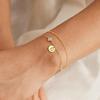 New 925 Silver Letter Bracelet Personality Charm Double Letter Bracelet Birthday Gift for Women's Exquisite Jewelry