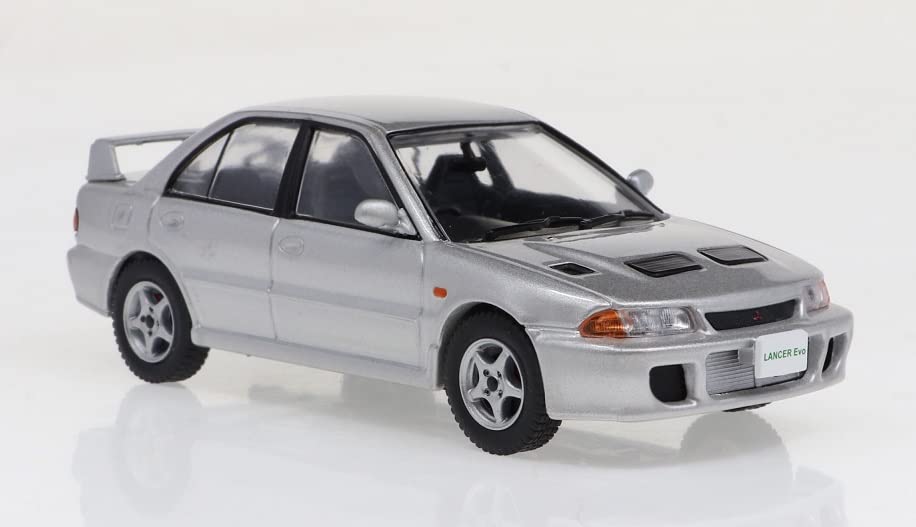 FIRST:43 1/43 Scale Mitsubishi Lancer Evo.1 1992 Silver Finished Model F43-162